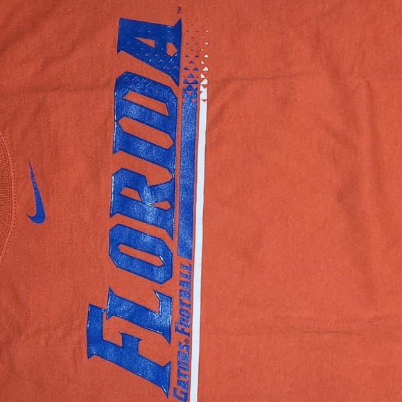 Nike Loose Fit NCAA University Of Florida Gators Football Mens Tshirt Small - Picture 7 of 8